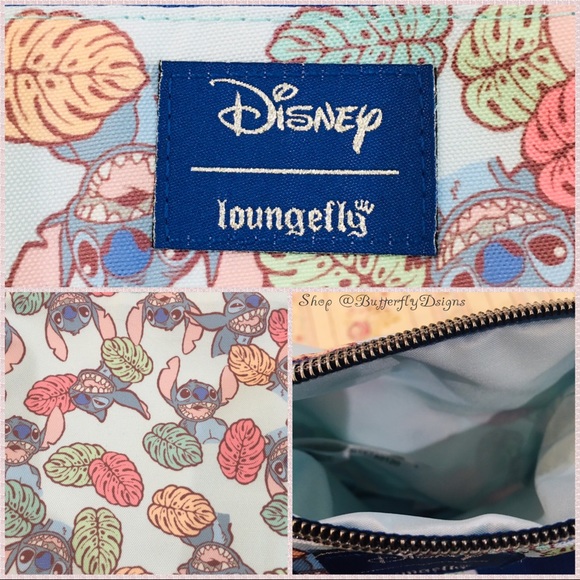 Loungefly Disney Stitch Passport Crossbody - Picture 4 of 7